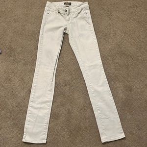 Paige white jeans size 25